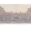 SEMI-ANTIQUE KIRMAN IVORY / BLUE 11'10" X 19'3"
