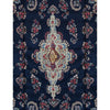 SEMI-ANTIQUE KIRMAN NAVY / GREEN 12'10" X 17'6"