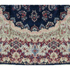 SEMI-ANTIQUE KIRMAN NAVY / GREEN 12'10" X 17'6"