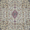 SEMI-ANTIQUE KIRMAN IVORY / RED 13'5" X 26'2"
