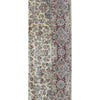 SEMI-ANTIQUE KIRMAN IVORY / RED 13'5" X 26'2"