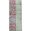SEMI-ANTIQUE KIRMAN ROSE / BLUE 7'11" X 20'7"