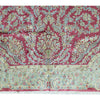 SEMI-ANTIQUE KIRMAN ROSE / BLUE 7'11" X 20'7"