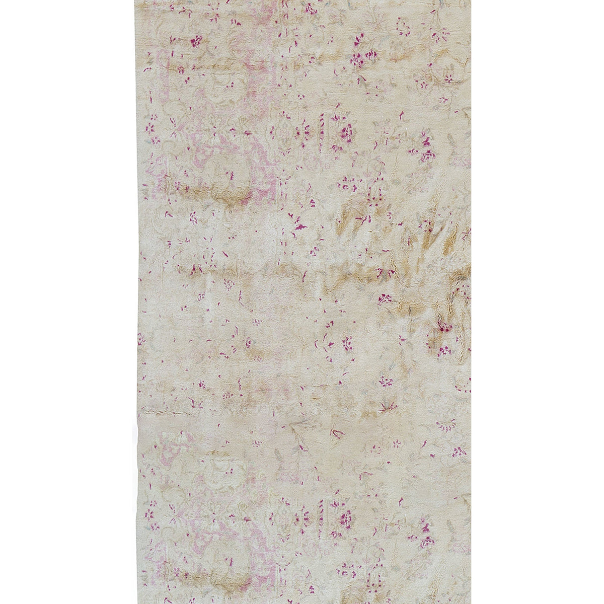 SEMI-ANTIQUE KIRMAN GOLD 10'5" X 15'6"
