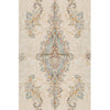SEMI-ANTIQUE KIRMAN IVORY / BLUE 10'7" X 17'2"
