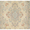 SEMI-ANTIQUE KIRMAN IVORY / BLUE 2'4" X 12'5"