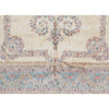 SEMI-ANTIQUE KIRMAN IVORY / BLUE 12'3" X 21'7"