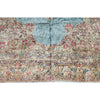 SEMI-ANTIQUE KIRMAN BLUE 8'11" X 17'