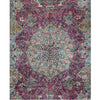 SEMI-ANTIQUE KIRMAN ROSE / IVORY 9'9" X 14'7"