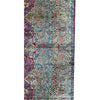SEMI-ANTIQUE KIRMAN ROSE / IVORY 9'9" X 14'7"