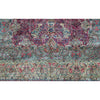 SEMI-ANTIQUE KIRMAN ROSE / IVORY 9'9" X 14'7"