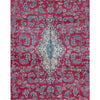 SEMI-ANTIQUE KIRMAN ROSE / GREEN 11' X 15'8"