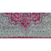 SEMI-ANTIQUE KIRMAN ROSE / GREEN 11' X 15'8"
