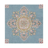 SEMI-ANTIQUE KIRMAN BLUE 3'10" X 4'