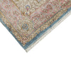 SEMI-ANTIQUE KIRMAN BLUE 3'10" X 4'