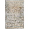 SEMI-ANTIQUE KIRMAN IVORY 9'7" X 14'7"