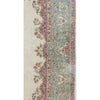 SEMI-ANTIQUE KIRMAN IVORY / GREEN 8'10" X 12'1"