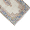 SEMI-ANTIQUE KIRMAN IVORY / BLUE 4' X 15'2"