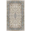 SEMI-ANTIQUE KIRMAN IVORY / BLUE 11'6" X 19'5"