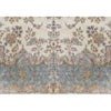 SEMI-ANTIQUE KIRMAN IVORY / BLUE 11'6" X 19'5"