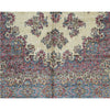 SEMI-ANTIQUE KIRMAN IVORY / BLUE 11'8" X 20'5"
