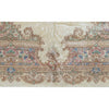 SEMI-ANTIQUE KIRMAN IVORY 8'11" X 9'3"