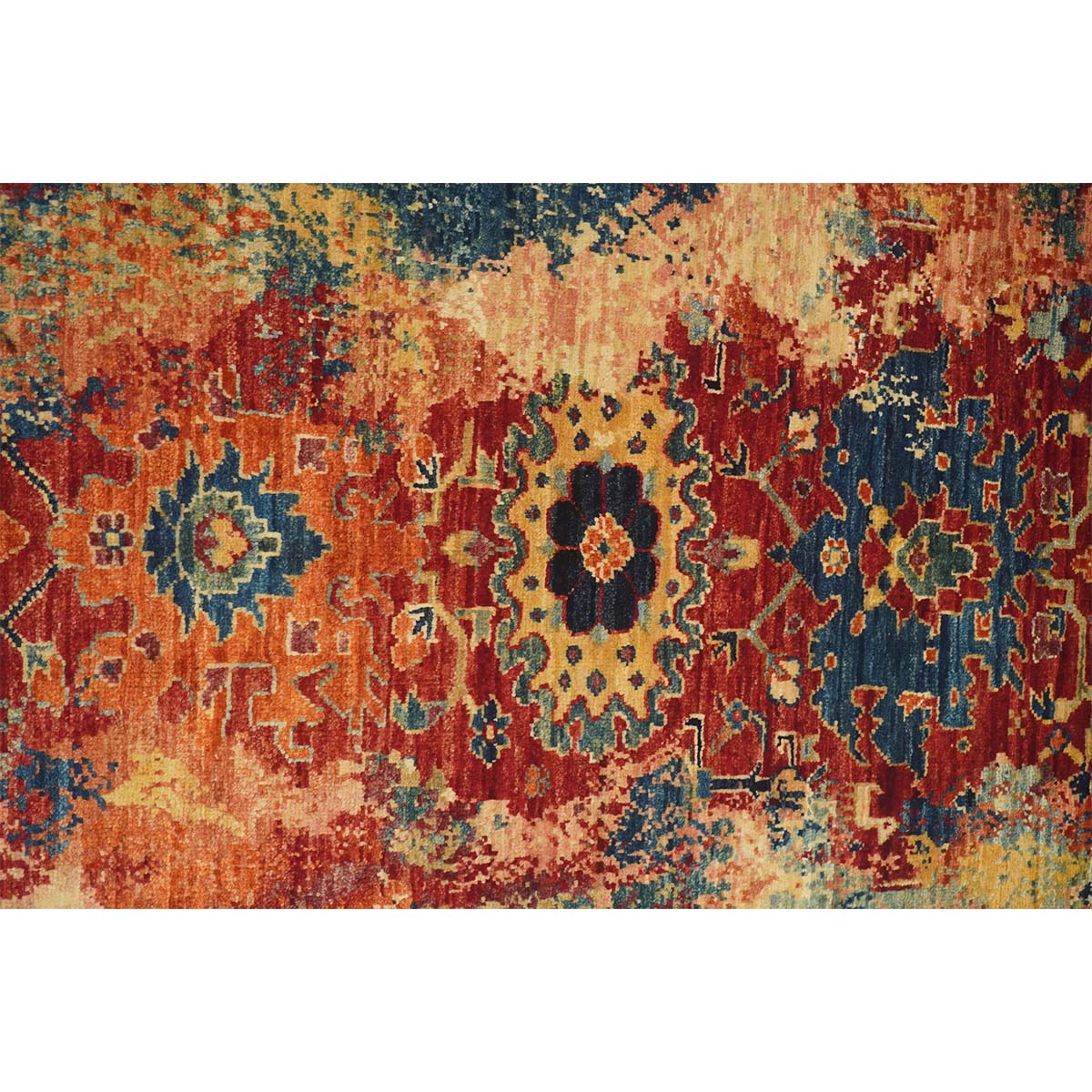 ARYANA PERAB RED / MULTI 2'6" X 9'6"