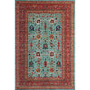 ARYANA ARYAN TURQUOISE / RUST 9'10" X 13'9"