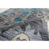 ARYANA ARYAN GREY / BLUE 2'9" X 10'2"