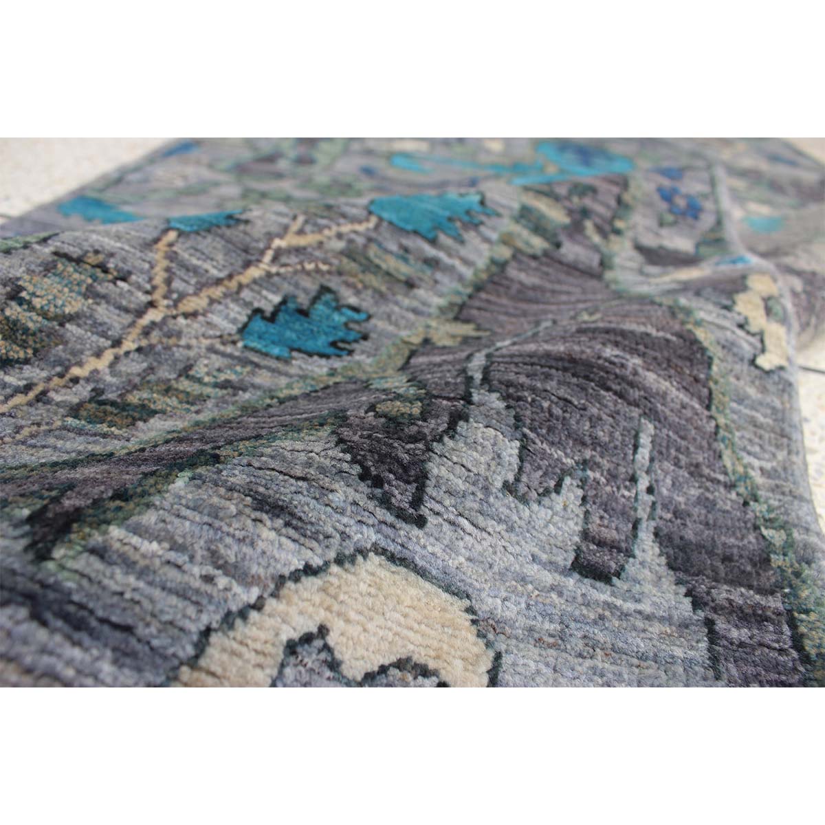 ARYANA ARYAN GREY / BLUE 2'9" X 10'2"