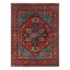 ARYANA ARYAN RED / NAVY 9'1" X 12'1"