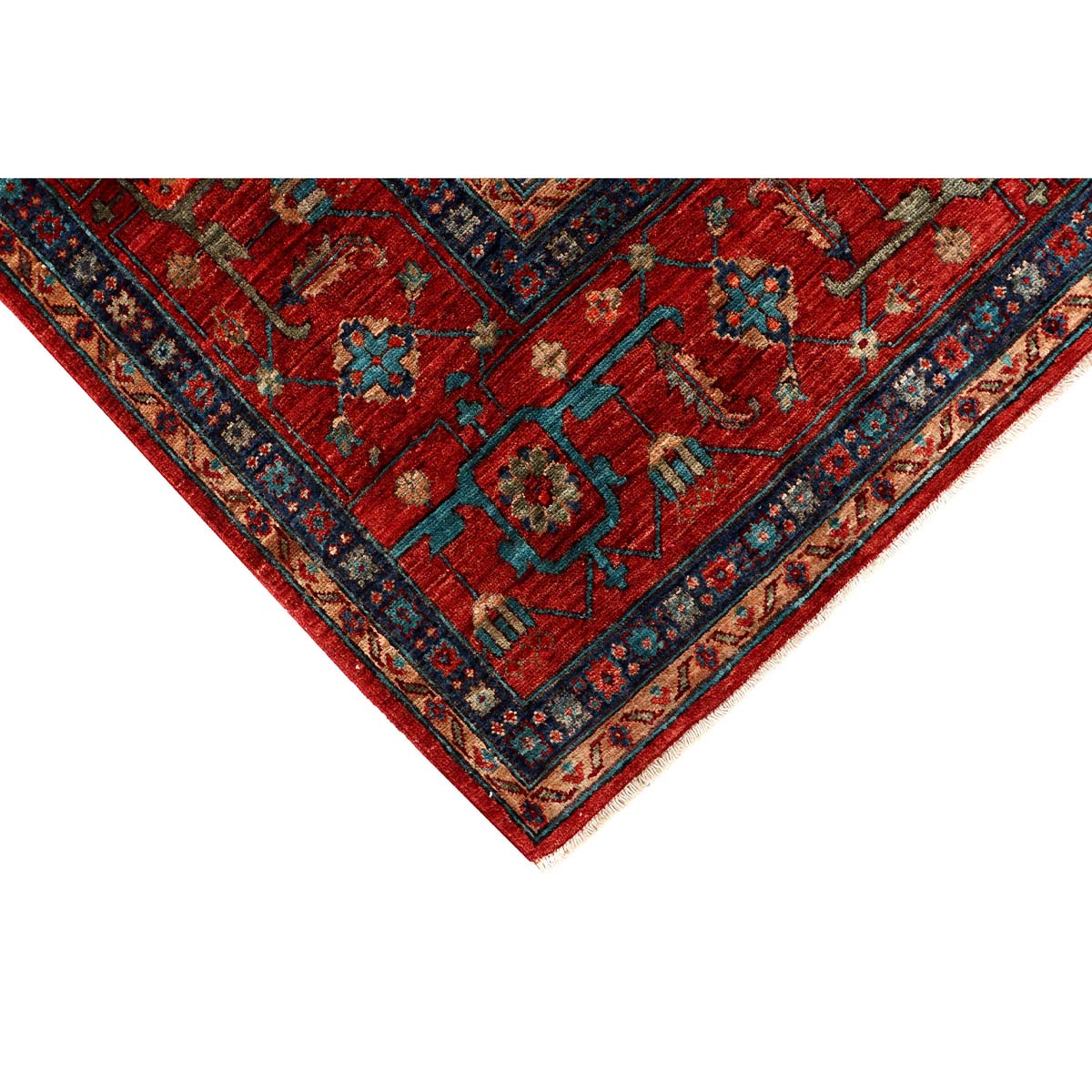 ARYANA ARYAN RED / NAVY 9'1" X 12'1"