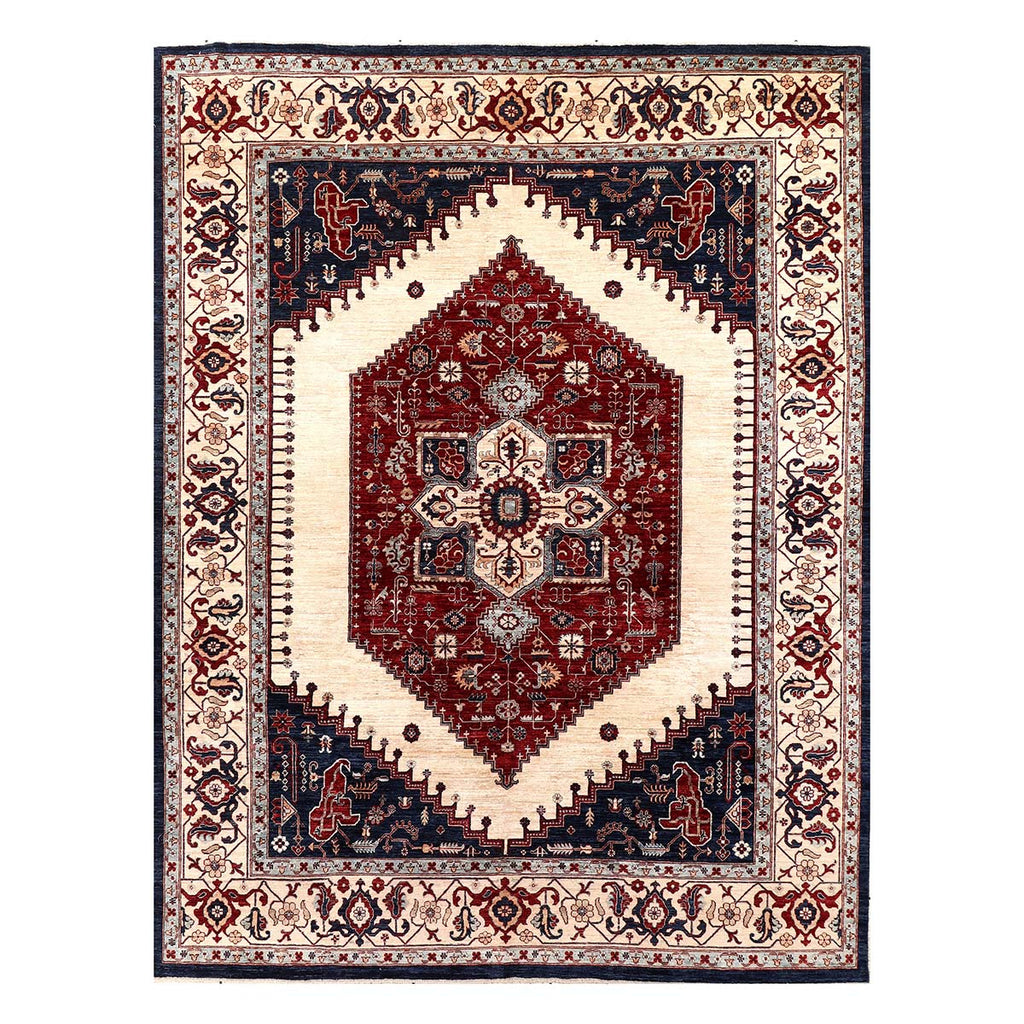 ARYANA ARYAN RED / IVORY 9' X 11'9"