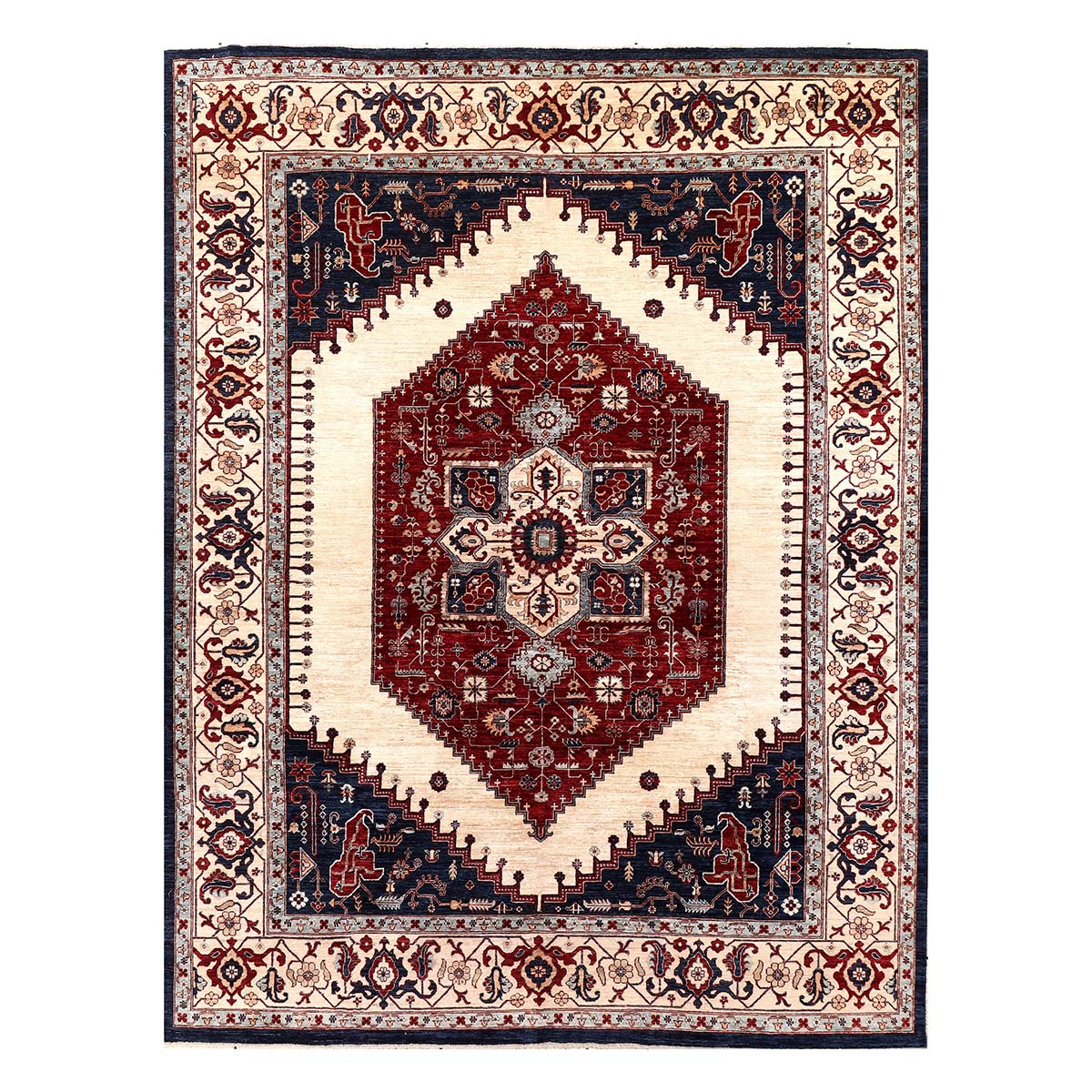ARYANA ARYAN RED / IVORY 9' X 11'9"