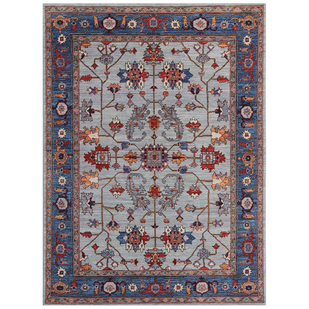ARYANA ARYAN GREY / BLUE 4'10" X 6'7"