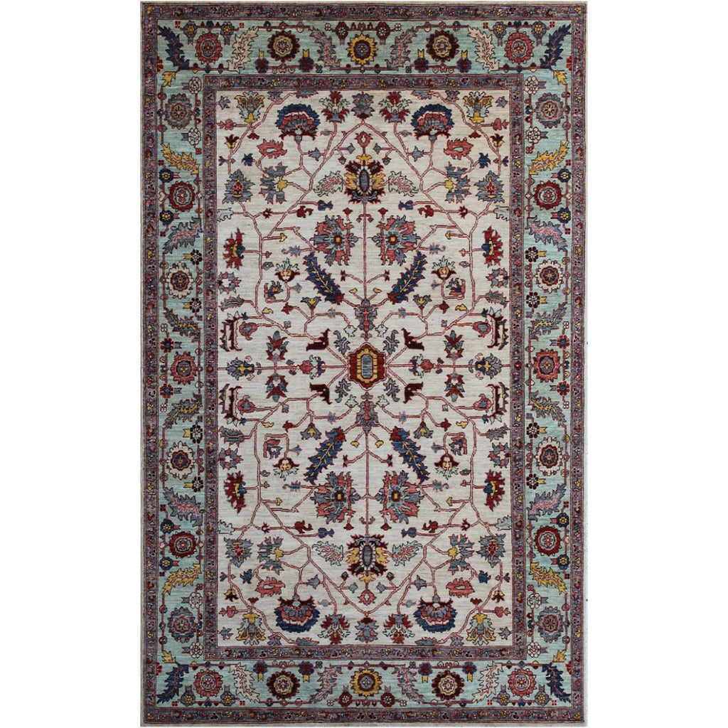 ARYANA ARYAN BEIGE / SILVER 5'10" X 9'