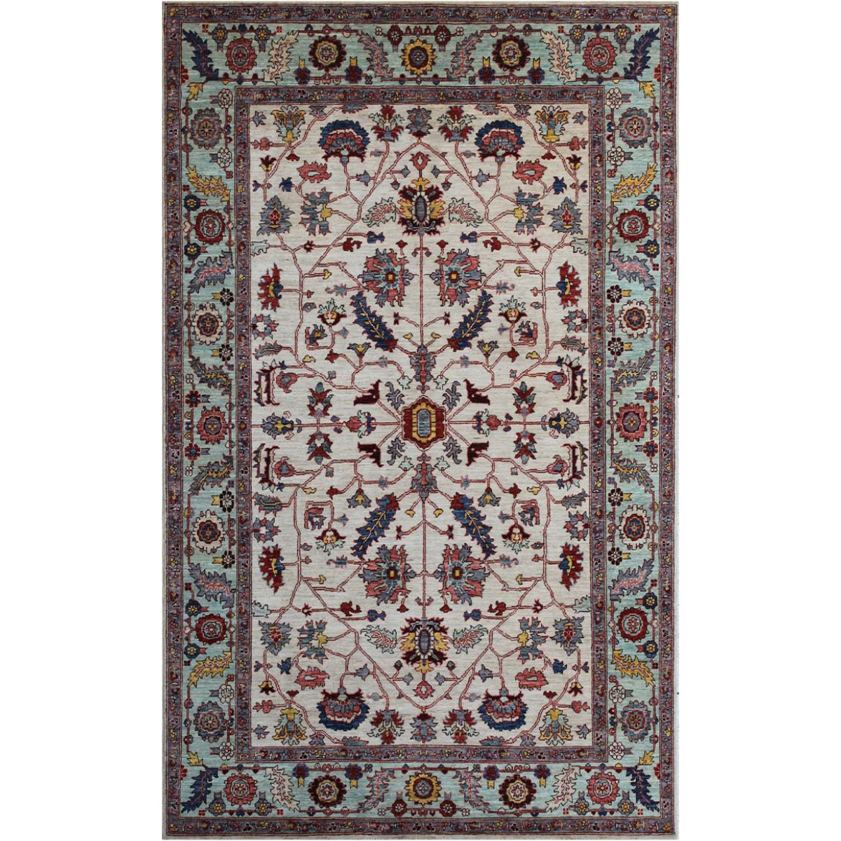ARYANA ARYAN BEIGE / SILVER 5'10" X 9'