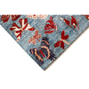 ARYANA BUTTE LIGHT BLUE / RED 8' X 9'10"