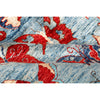ARYANA BUTTE LIGHT BLUE / RED 8' X 9'10"
