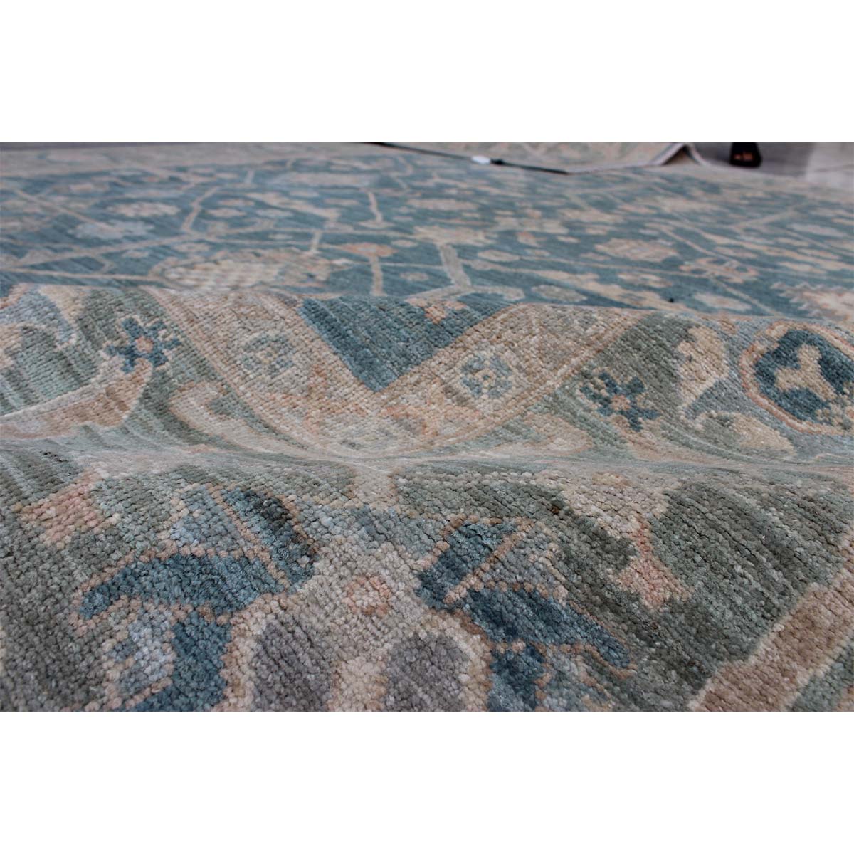ARYANA OUSHA BLUE / GREEN 8'2" X 9'9"
