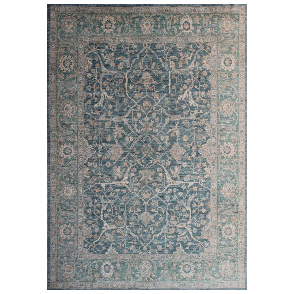 ARYANA OUSHA BLUE / GREEN 8'10" X 11'11"