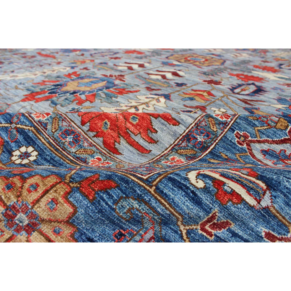 ARYANA ARYAN GREY / BLUE 9' X 12'3"