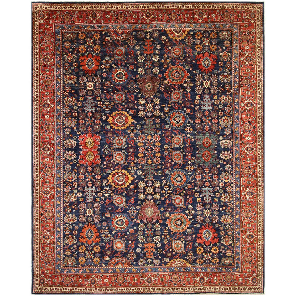 ARYANA ARYAN BLUE / RED 8'1" X 10'4"