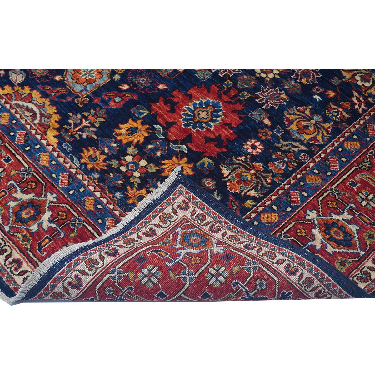 ARYANA ARYAN BLUE / RED 8'1" X 10'4"