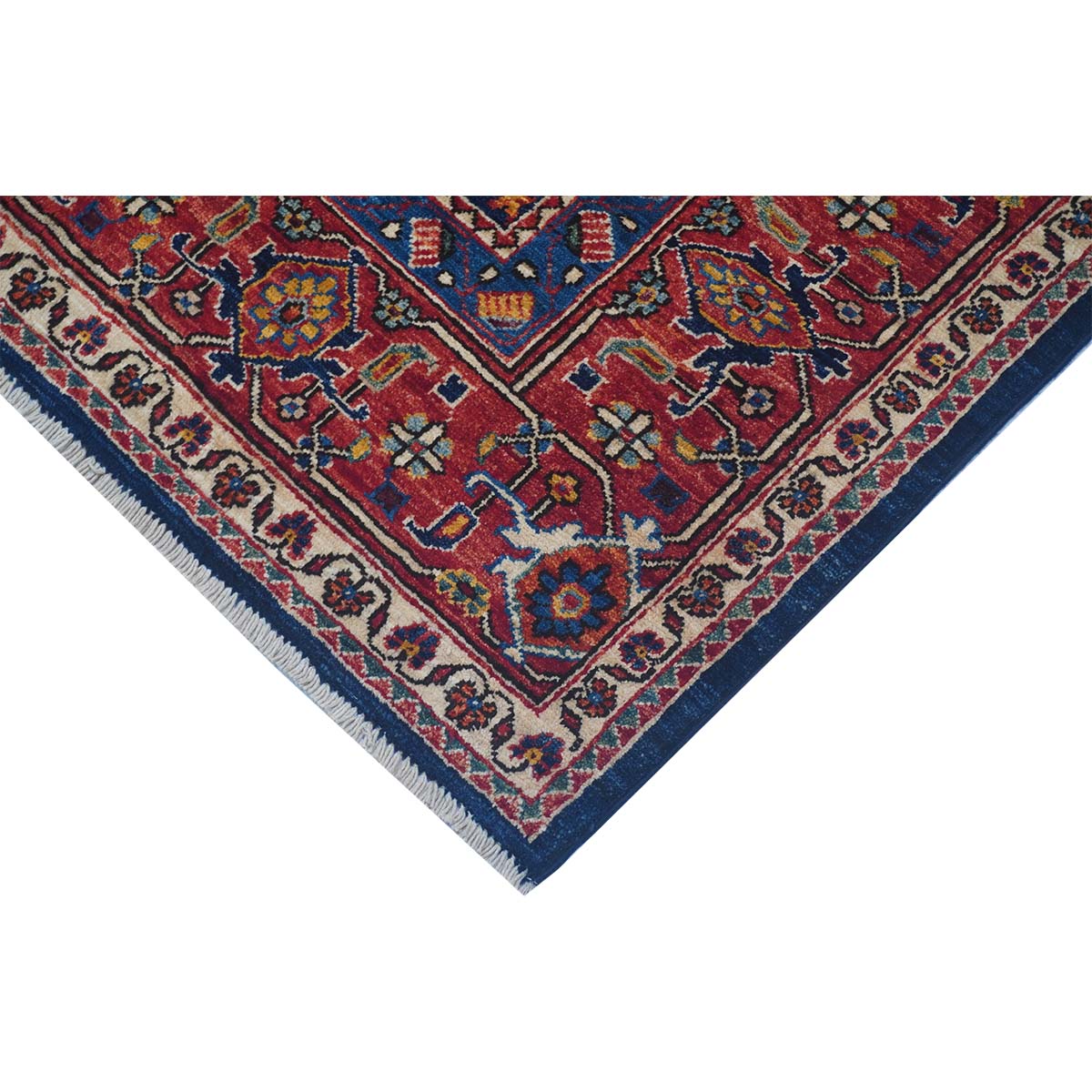 ARYANA ARYAN BLUE / RED 8'1" X 10'4"