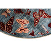 ARYANA ARYAN LIGHT BLUE / RED 7'11" X 7'10"