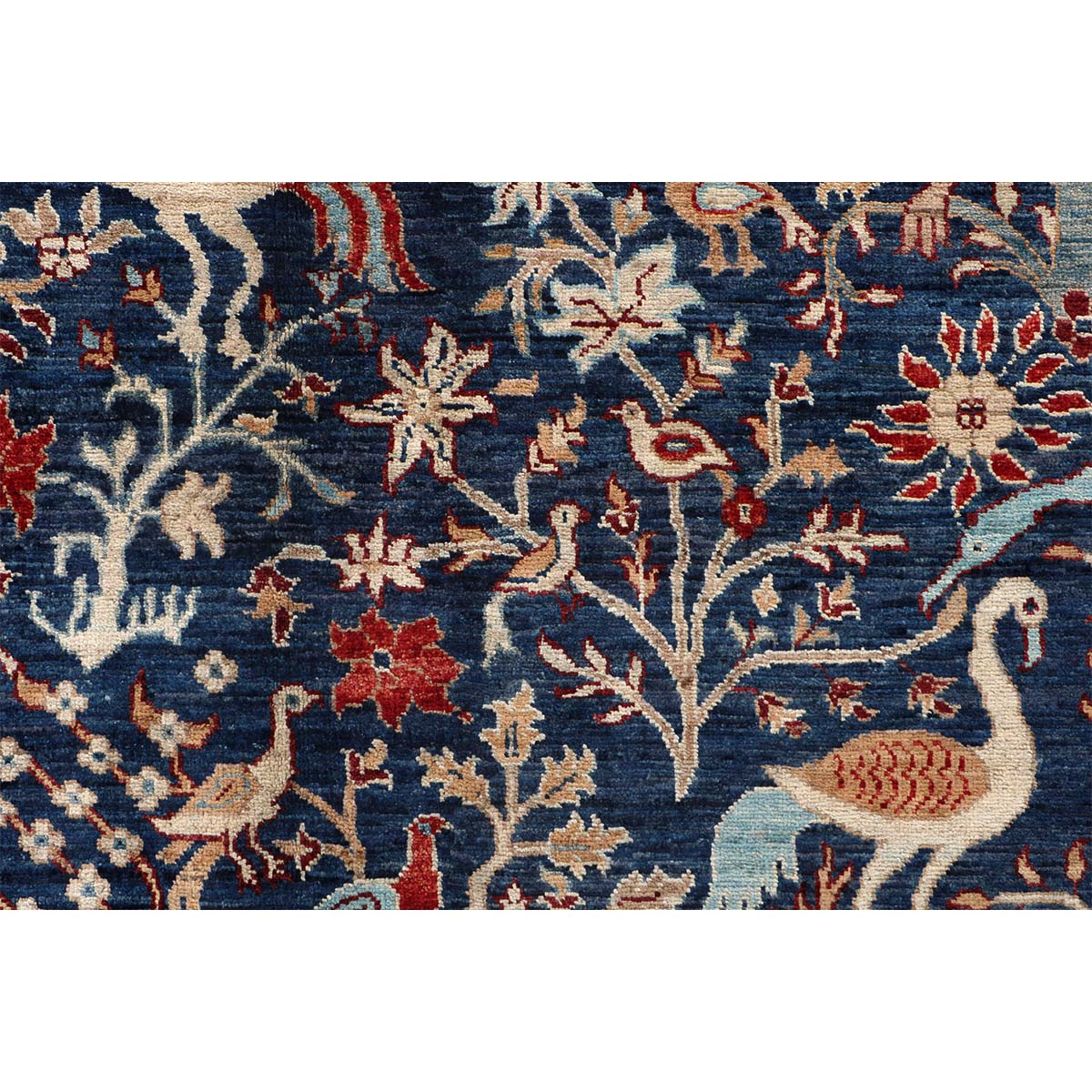 ARYANA ARYAN IVORY / NAVY 8' X 10'2"
