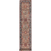 ARYANA ARYAN LIGHT GREEN / BLUE 2'7" X 13'9"