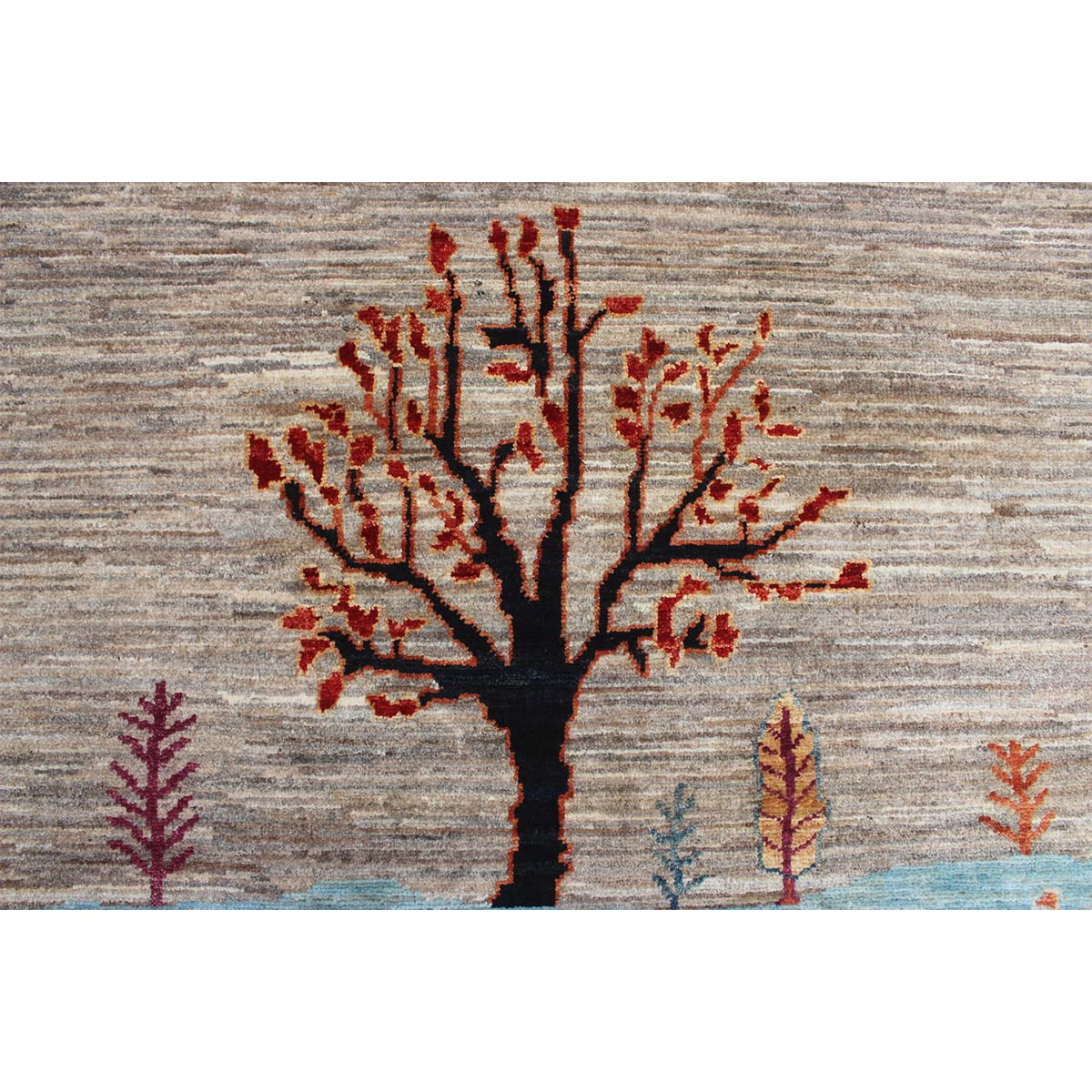 ARYANA GABEH NATURAL / BLUE 8'4" X 10'1"