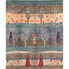 ARYANA ARYAN LIGHT BLUE / LIGHT GREEN 8'1" X 9'10"